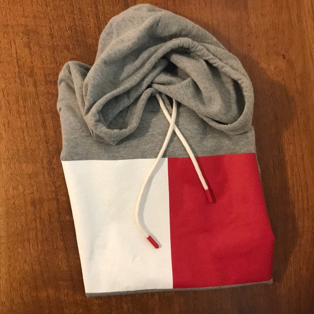 Tommy Hilfiger Color Block Hoodie Sweatshirt View 5